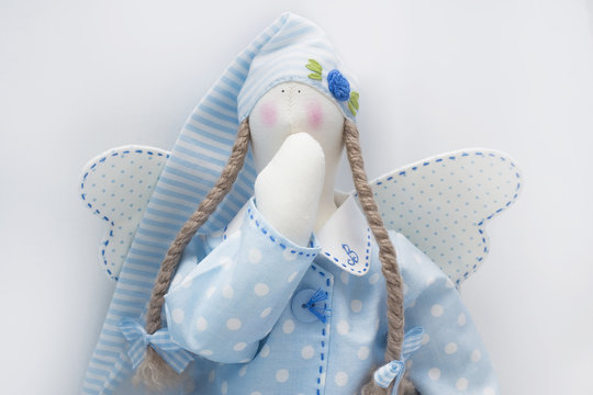 Tilda doll in blue