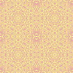 Seamless background with abstract ethnic pattern.