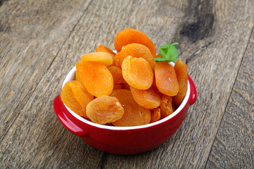 Dried apricots