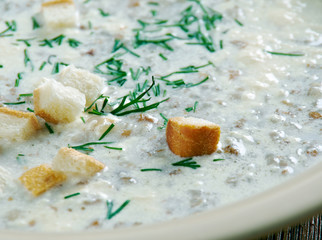 Siemieniotka hemp  dish of Silesia