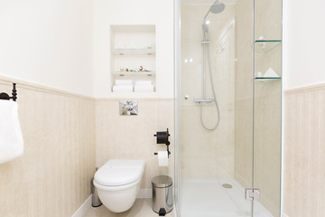 Modern bathroom interior