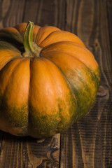 Flat round pumpkin