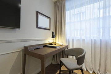 Interior of a home office