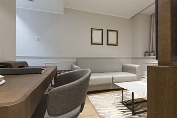 Naklejka na ściany i meble Modern living room interior