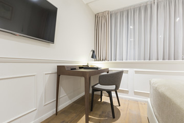 Interior of a home office