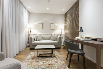 Modern living room interior