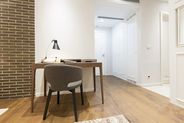 Interior of a home office