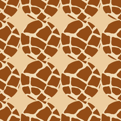 seamless pattern of circles