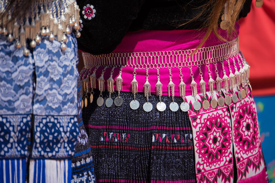 Traditional Hill Tribe Silver ornaments.