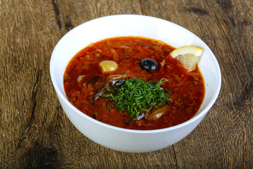 Solyanka soup
