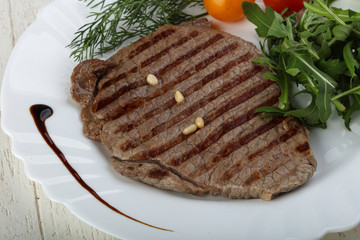 Grilled beaf steak