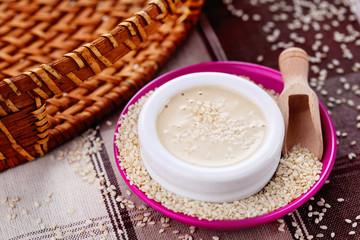 homemade tahini