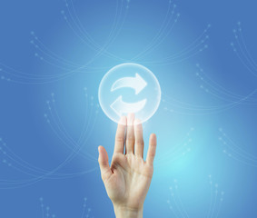 Refresh interface icon