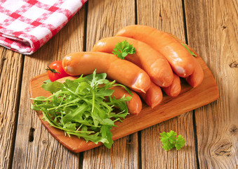 Lean smoked sausages