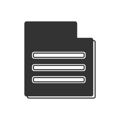 Document File icon  bold style