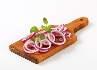 Sliced onion