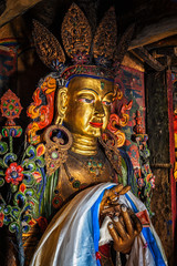 Fototapeta na wymiar Maitreya Buddha statue