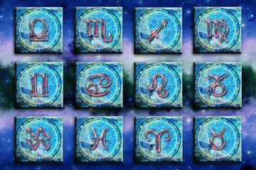 set of all signs of the zodiac