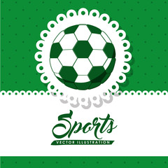 Obraz premium football soccer design 