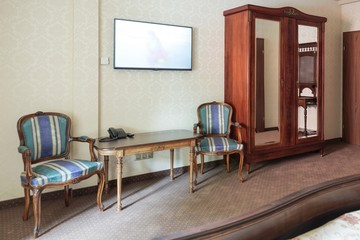 Stylish classic chairs and table