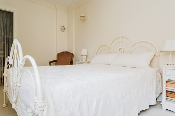 Beautiful and white bedroom