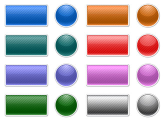 Color Web Buttons