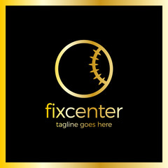 Fototapeta premium Fix Repair Center Logo