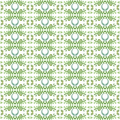 Olive seamless horizontal ornament. Olive branches seamlessly tiled pattern with laurels. Made by means of openclipart.org elements.