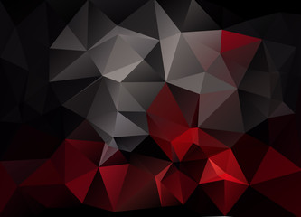 Abstract vector background of triangles polygon wallpaper. Web d