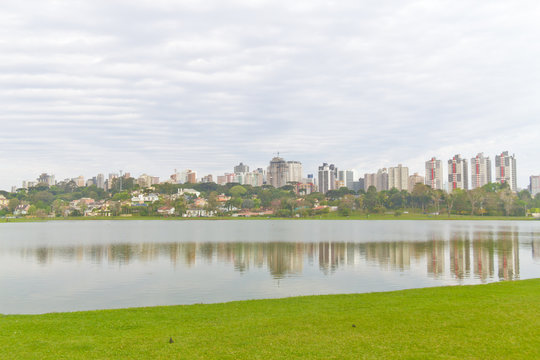 Birigui Park at Curitiba, Parana, Brazil.