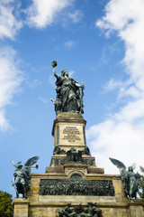 Obraz premium Niederwald monument in Hesse, Germany