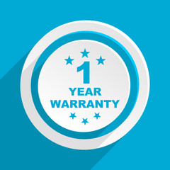 Obraz premium blue flat vector icon