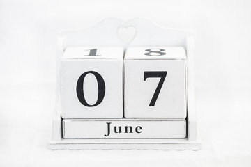 calendar june number