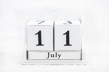 calendar july number