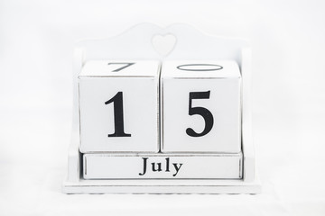 calendar july number