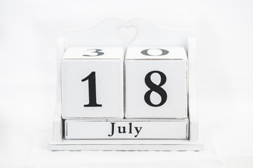 calendar july number