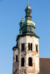 Fototapeta na wymiar St. Andrew's Church in Cracow. Poland