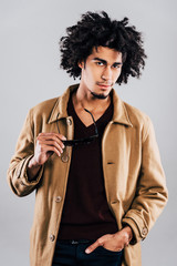 Stylish and handsome. 