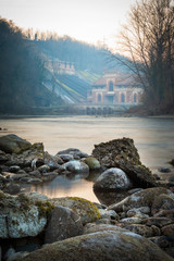 The electric central Esterle, Porto d'Adda, Italy