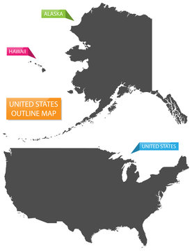 united states usa map
