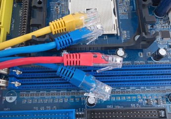 colorful network cable