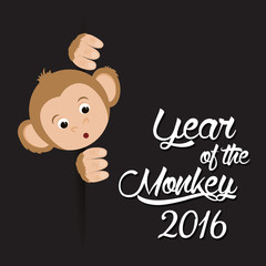 Year of the Monkey design 