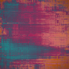 Antique vintage texture or background. With different color patterns: blue; red (orange); pink; purple (violet)