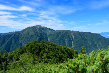 Mt.Senjo at the southern Japan Alps