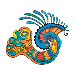 Abstract vector ornament 