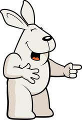 Rabbit Laughing