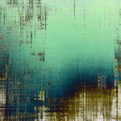 Abstract old background or faded grunge texture. With different color patterns: brown; blue; green; cyan; gray