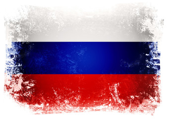 Fototapeta na wymiar Flaga Rosji