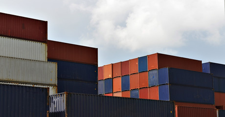 Fototapeta premium freight container