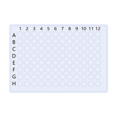 plastic  plate for molecular biology research